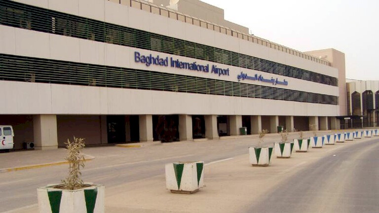 إطلاق 3 صواريخ باتجاه مطار بغداد الدولي