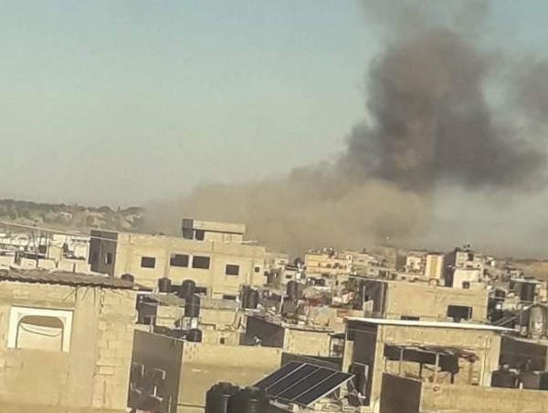 فيديو- انفجار غامض يهز بيت حانون