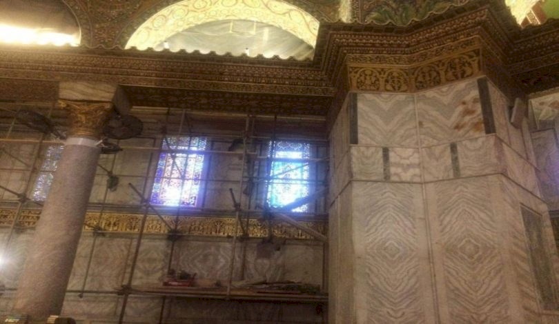 الأردن يعلن استئناف الإعمار في المسجد الأقصى