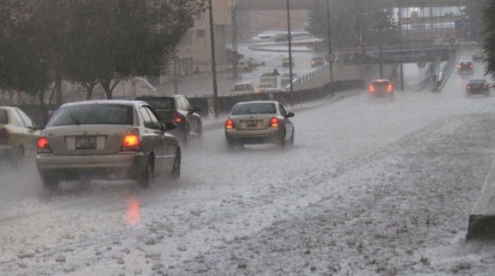 الطقس: منخفض جوي مصحوب بكتلة هوائية باردة 