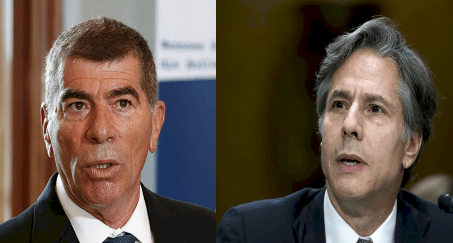 ماذا بحث وزيرا خارجية إسرائيل وأمريكا في أول اتصال بينهما؟