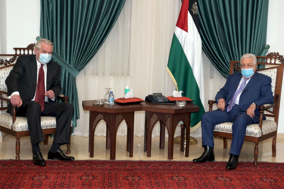 تفاصيل لقاء الرئيس بالمبعوث الأممي لعملية السلام بالشرق الأوسط