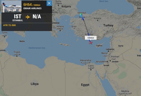 لأول مرة منذ 10 سنوات.. طائرة ركاب إسرائيلية تهبط في تركيا