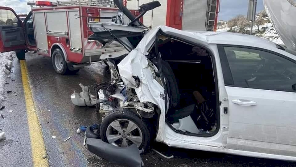 صور- وفاة و5 إصابات بحادث طرق مروع قرب حلحول في الخليل