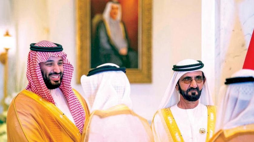 حاكم دبي لـ ولي عهد السعودية: خطاك الشر يا بو سلمان