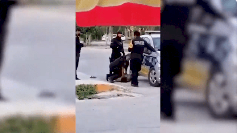 مقتل لاجئة في المكسيك على طريقة جورج فلويد (فيديو)