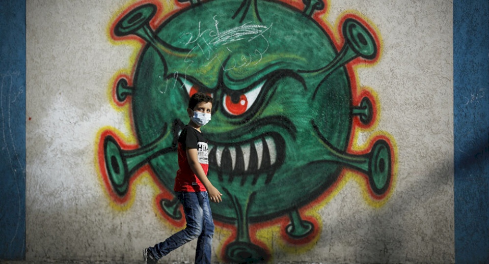 غزة: حالتا وفاة و1561 إصابة جديدة بكورونا 