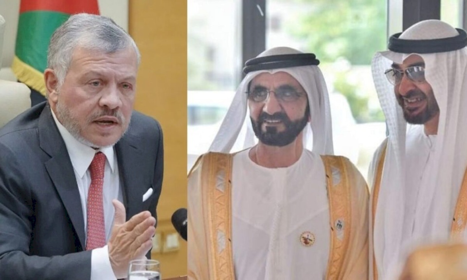 محمد بن راشد يوجه رسالة للملك عبدالله بعدما تآمر على الأردن انتقاماً من الأميرة هيا