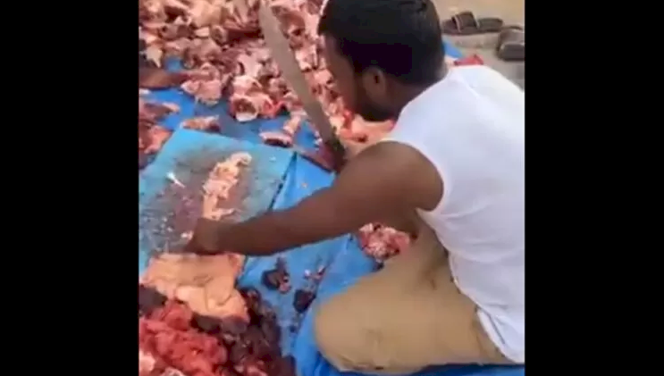 فيديو يثير الغضب بالسعودية لما فعله وافدون بأول أيام رمضان.. شاهد