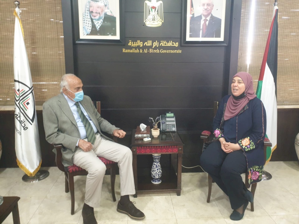 منيب رشيد المصري يزور محافظتي القدس ورام الله والبيرة
