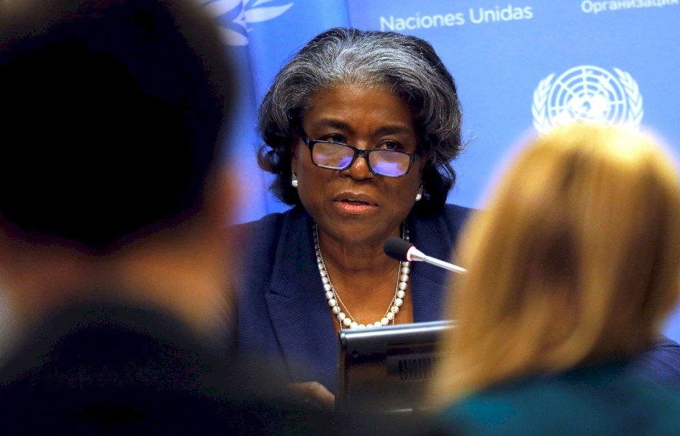 ماذا قالت ممثلة الولايات المتحدة في مجلس الأمن عما يجري في فلسطين؟