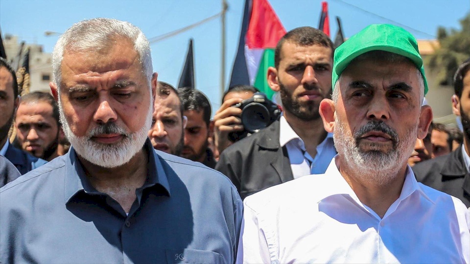 إسرائيل تهدد إسماعيل هنية ويحيى السنوار بالاغتيال