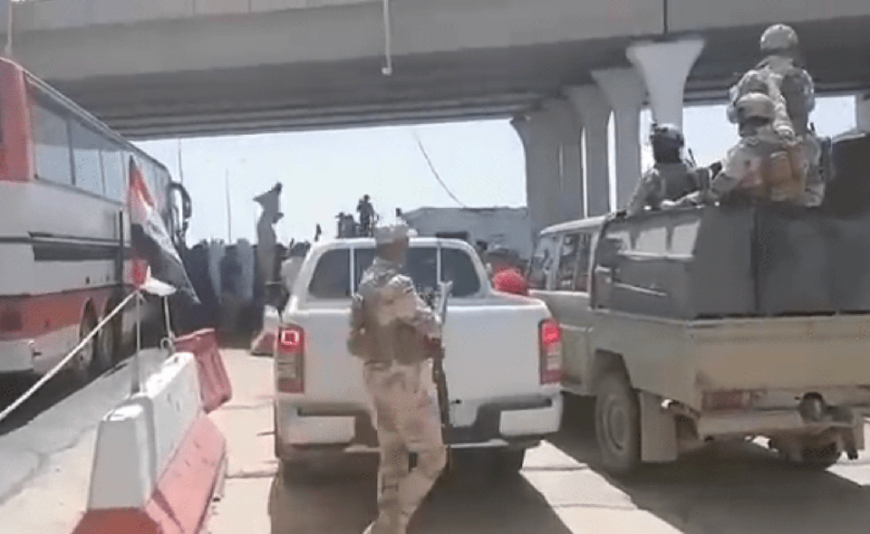 فيديو- الجيش العراقي يتوجه للحدود مع الأردن لمساندة فلسطين