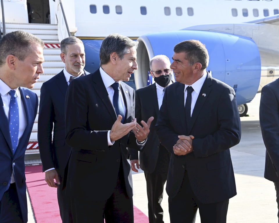 بلينكن يصل إسرائيل بهدف منع عدوان آخر على غزة