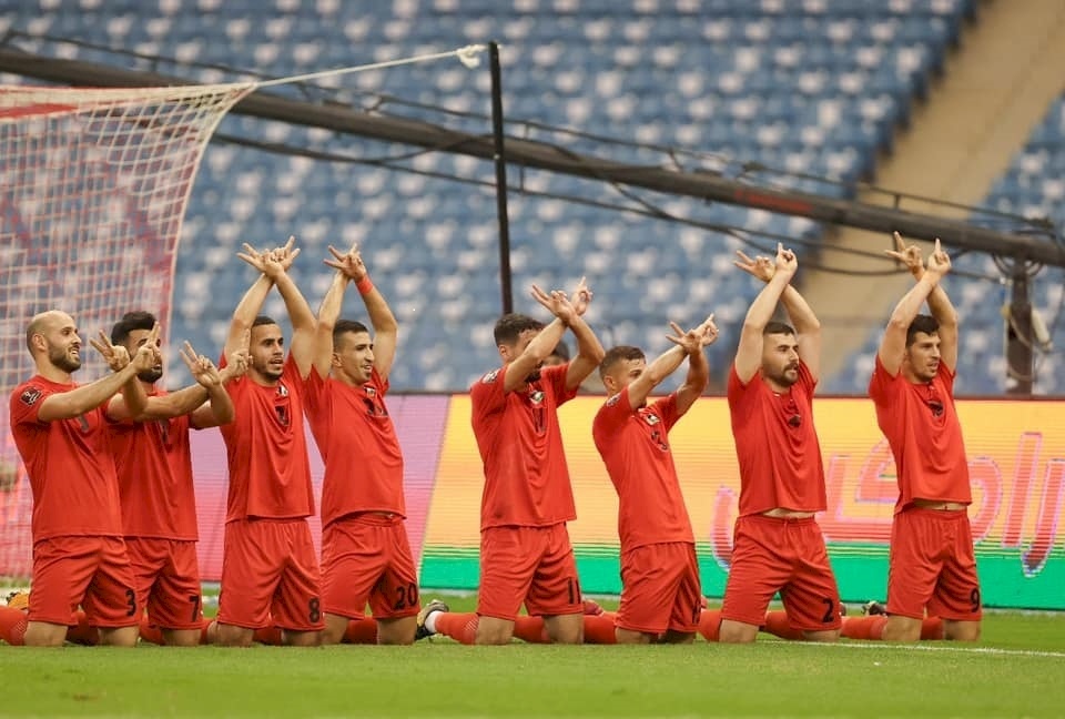 منتخب فلسطين يتغلب على سنغافورة برباعية نظيفة