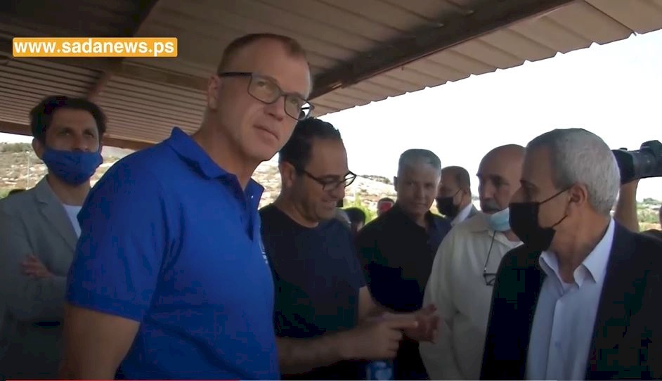 رؤساء التعاون الأوروبي يزورون محافظة قلقيلية (فيديو)