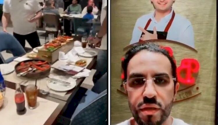 موظفة استقبال في مطعم بوراك بدبي تثير غضب محامي سعودي بسبب ما فعلته! (فيديو)