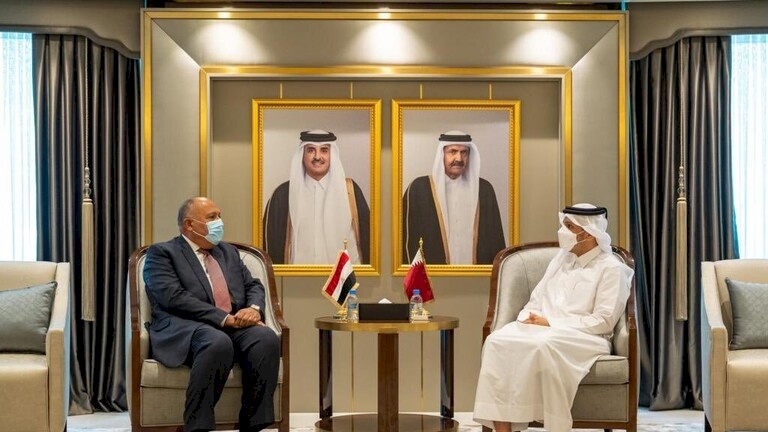 هذه نتائج لقاء وزيري خارجية مصر وقطر في الدوحة