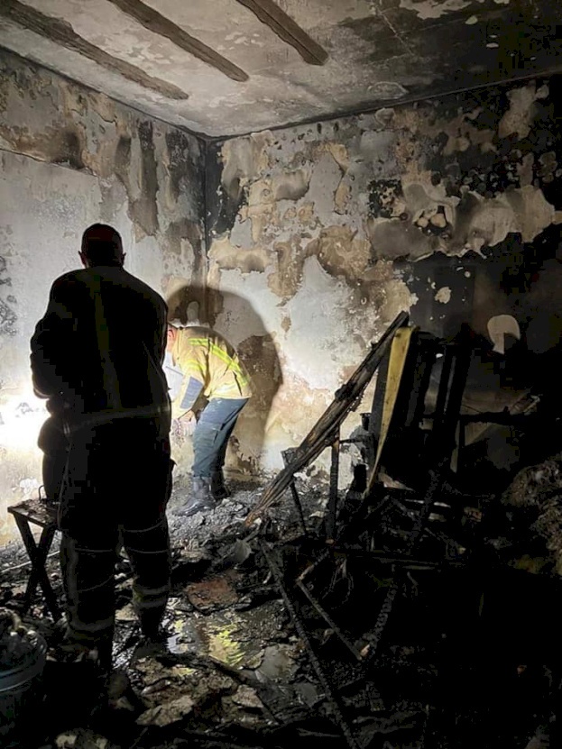 وفاة رجل وزوجته في حريق منزل بالقدس