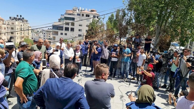 صحفيون فلسطينيون يطالبون بـ"حماية دولية" 