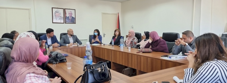 وزارة العمل تلتقي مع مؤسسة افسي الإيطالية ومجموعة من المؤسسات الشريكة