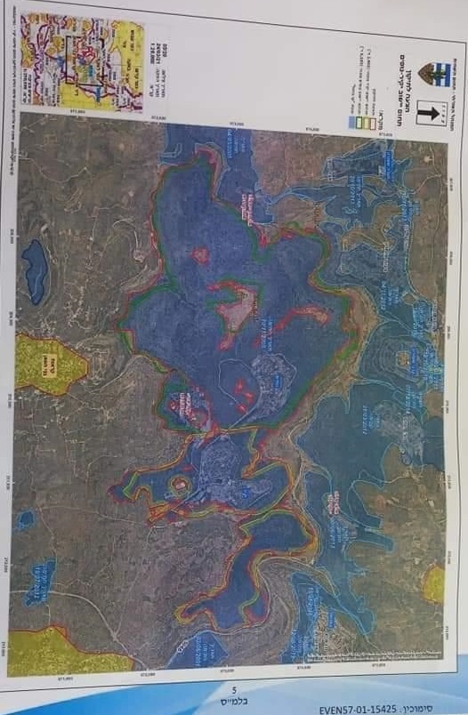 الاحتلال يعلن الاستيلاء على آلاف الدونمات غرب سلفيت