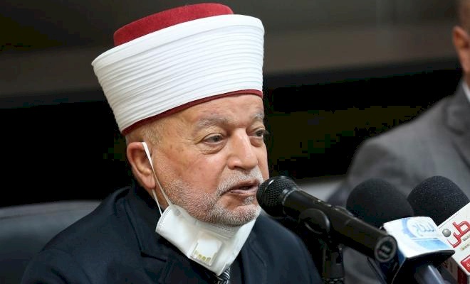 مفتى فلسطين يعلن موعد صلاة عيد الأضحى المبارك