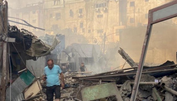 "المنظمات الأهلية" تطالب بإجراء تحقيق بانفجار سوق الزاوية في غزة