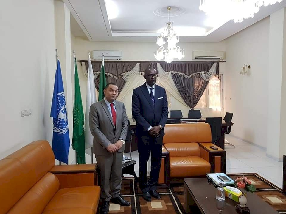 السفير شبلي ووزير خارجية مالي يبحثان سبل تعزيز التعاون الثنائي بين البلدين
