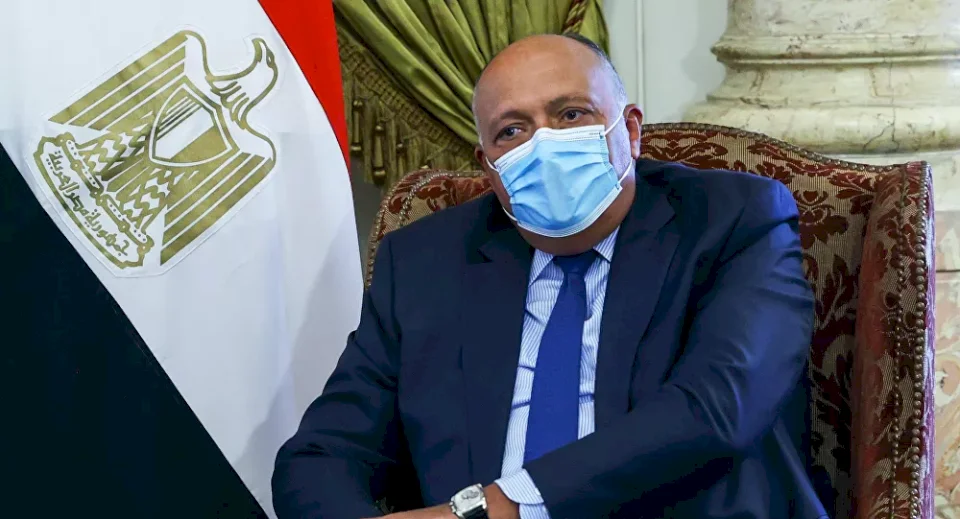 وزير خارجية مصر: ما يحدث في تونس شأن داخلي ونحترم سيادتها ونتضامن معها