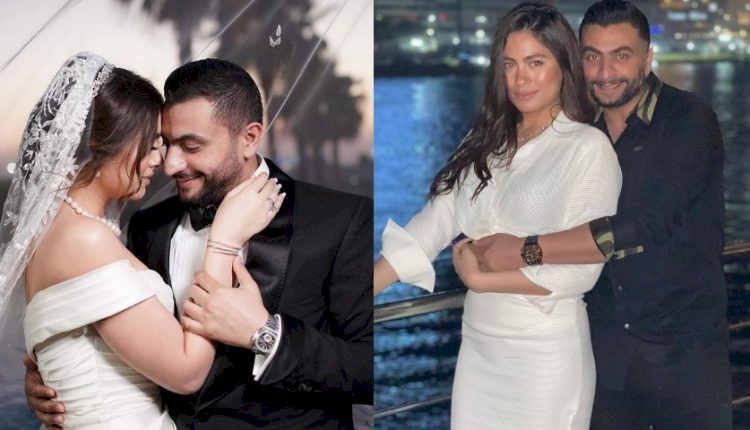 فنانة مصرية تنشر صورة بالخطأ من شهر العسل وتحذفها فوراً!