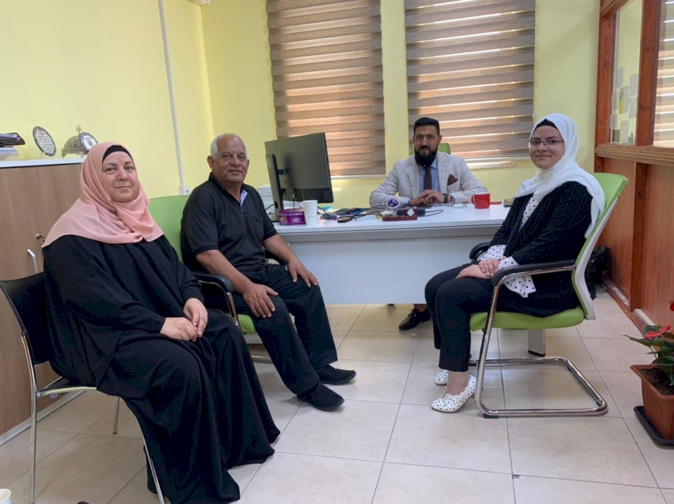 الأولى مكرر على الوطن تختار دراسة الطب في جامعة القدس
