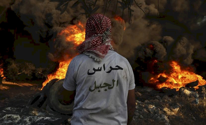 "حراس الجبل": لن تهدأ بيتا حتى إزالة آخر كرفان وضعه الاحتلال على جبل صبيح