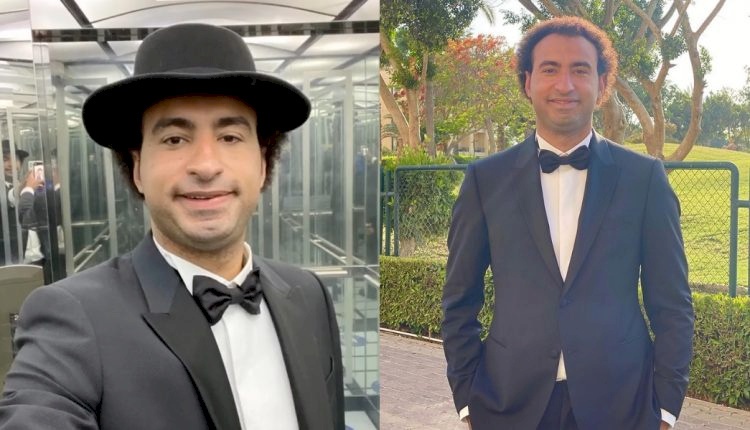 شاهد أول ظهور للفنان علي ربيع وزوجته الجديدة التي تزوجها سراً