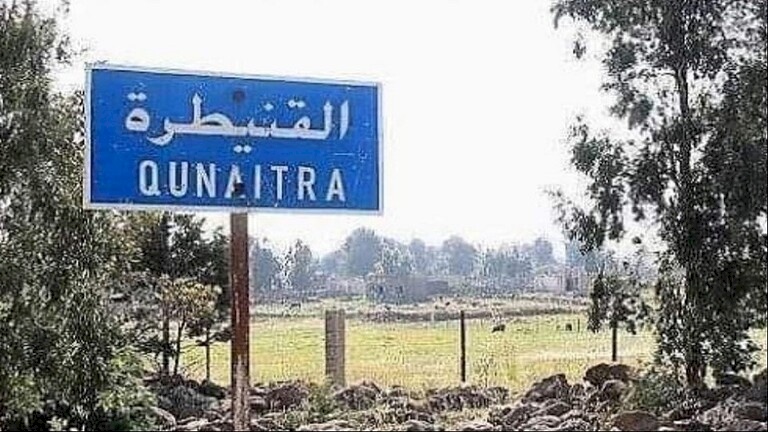 حريق في ريف القنيطرة إثر سقوط قنابل إسرائيلية مضيئة