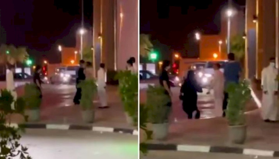شاهد|"متحرش الخرج" في السعودية يثير ضجة .. تعرض فتاة لتحرش جماعي في مكان عام!