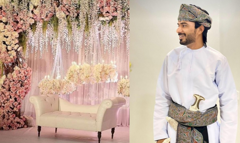 تحول الفرح إلى عزاء .. وفاة عريس عماني بلباس الزفاف ليلة دخلته! (شاهد)