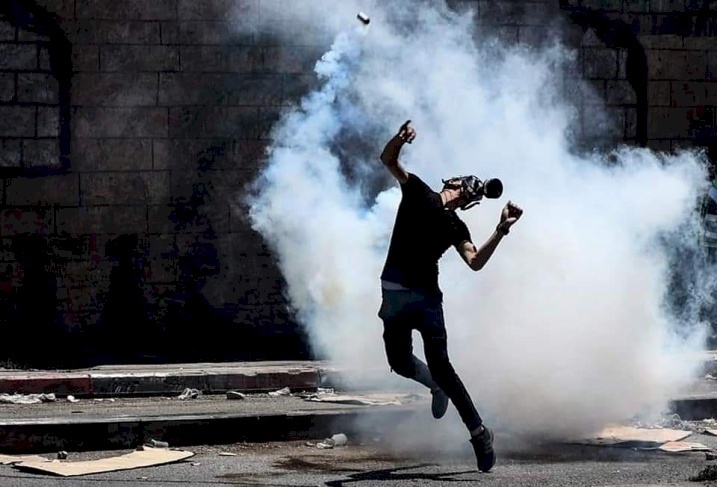 اصابات خلال مواجهات مع الاحتلال بالضفة