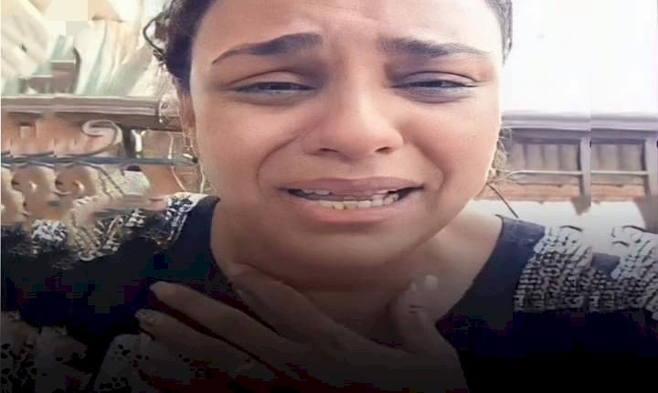 رسالة غامضة من بلوجر مصرية شهيرة بعد الاستغاثة من زوجها!
