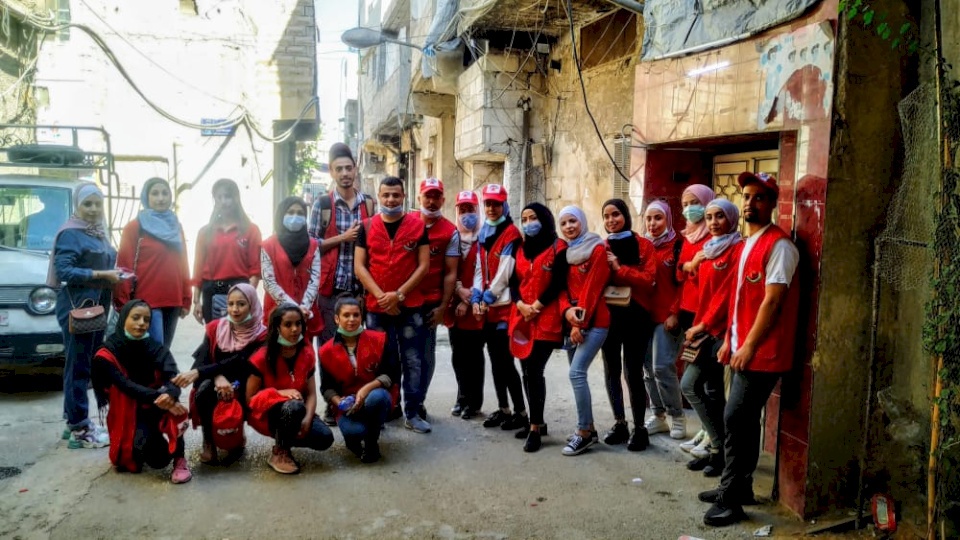 مخيم اليرموك : حملة تطوعية لفريق "أشد" لتنظيف المنازل المدمرة