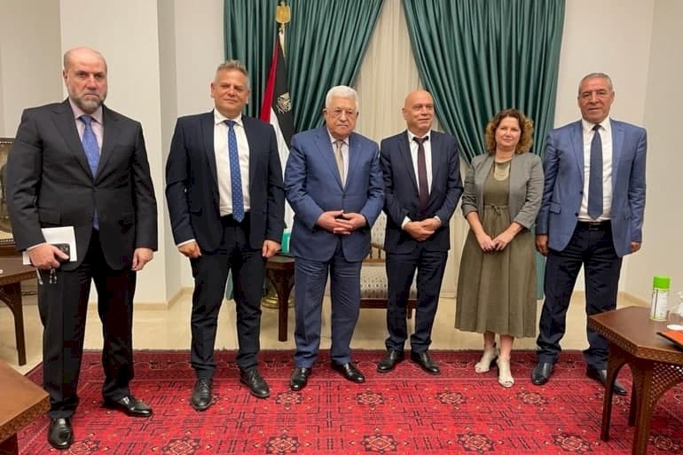 الرئيس عباس لوفد "ميرتس": مصر أبلغت السلطة أن لا احتمال لعملية سياسية