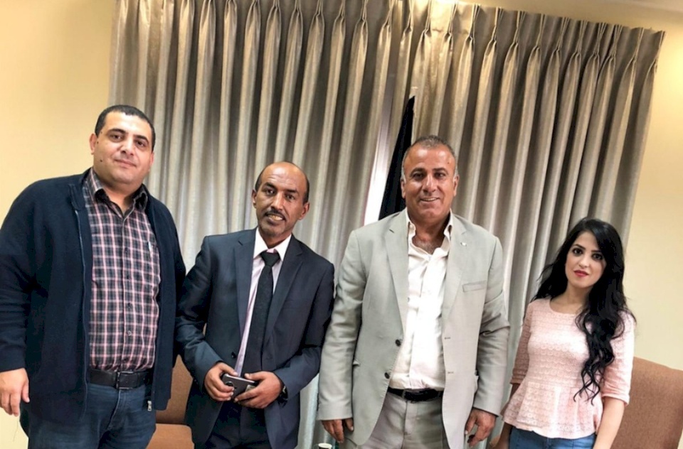 منظمة البيدر للدفاع عن حقوق البدو تجتمع مع الوزير قطامي