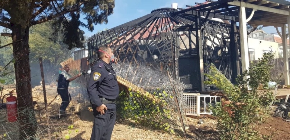 إخلاء منازل بفعل حريق جديد شمال فلسطين المحتلة