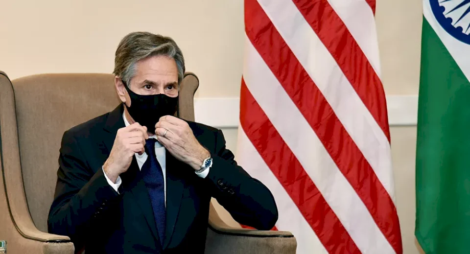 بلينكن ولودريان يبحثان التقارير المتعلقة بالأنشطة العسكرية الروسية في أوكرانيا