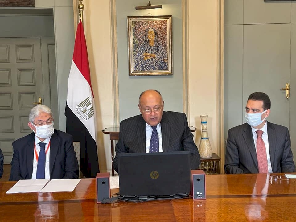 وزير الخارجية المصري: مصر تدعم الأونروا وما تقوم به من خدمة اللاجئين الفلسطينيين