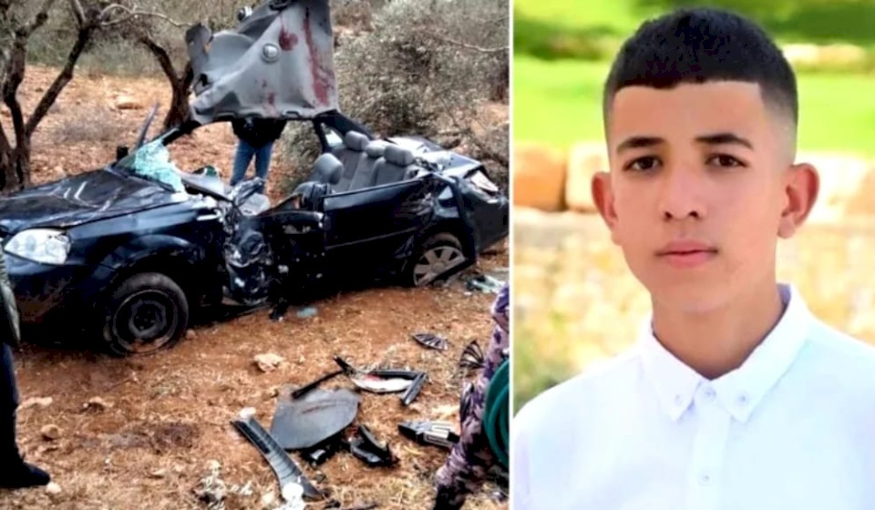 مصرع شاب نتيجة حادث سير ذاتي في رام الله