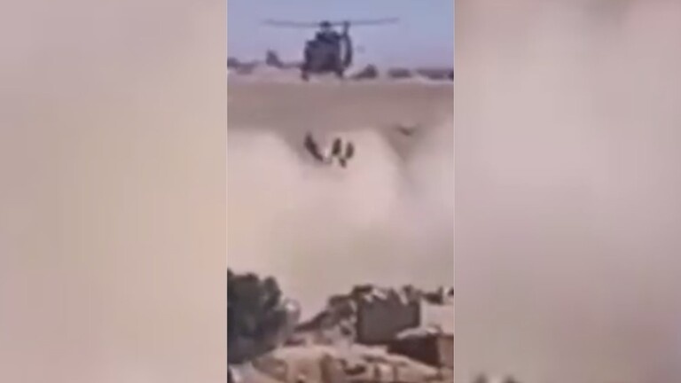  إنزال جوي لجيش الاحتلال في النقب