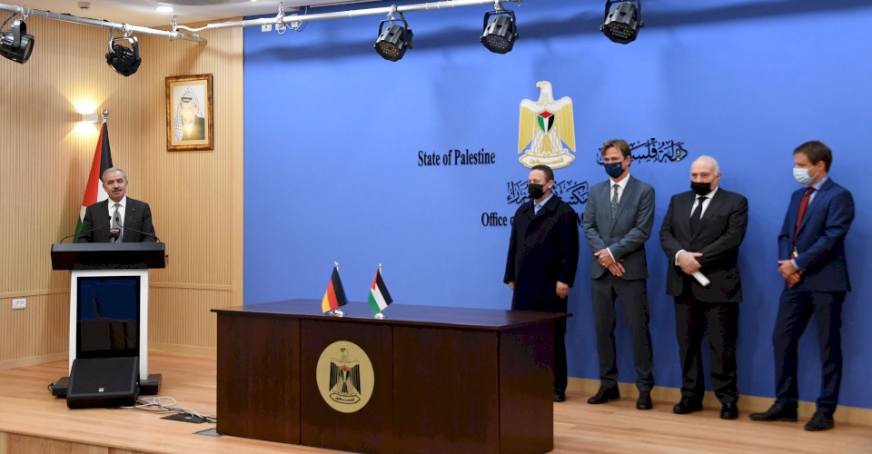 توقيع اتفاقيات بـ18 مليون يورو لصالح دعم قطاع المياه بغزة وقطاع التعليم