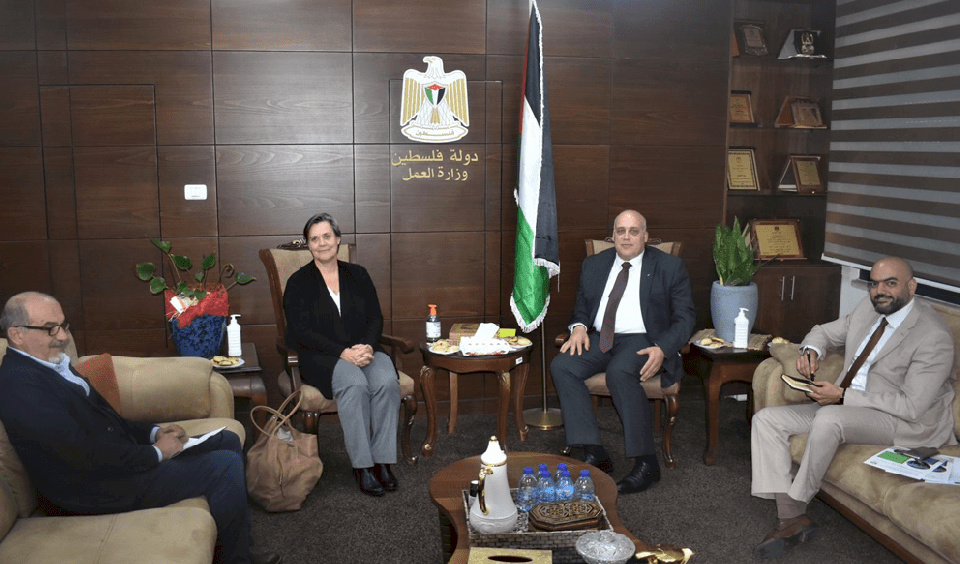 وزارة العمل و برنامج الأمم المتحدة الإنمائي يبحثان سبل دعم الاستراتيجية الوطنية للتشغيل