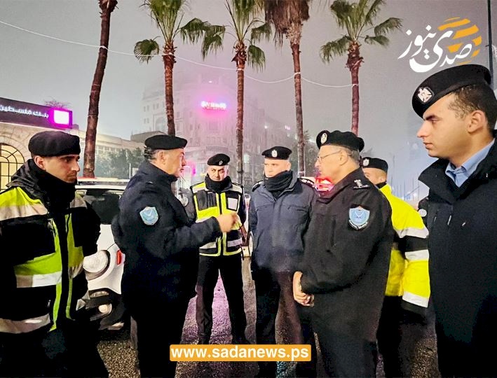 صور- مساعدو مدير عام الشرطة ومدراء شرطة المحافظات يتفقدون العناصر في الميدان